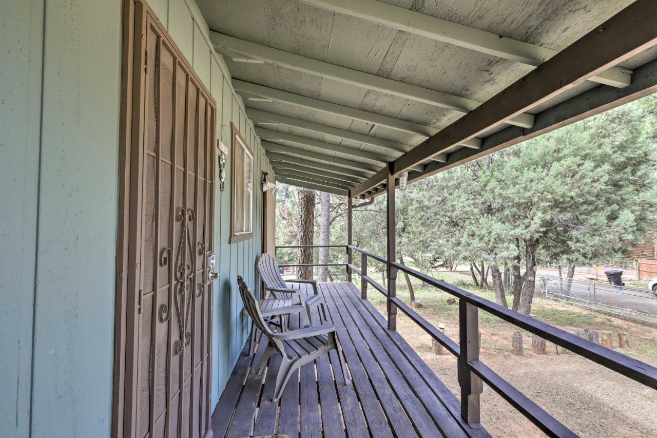 Bright Pine Cabin Direct Trail Access And Deck! Vila Exterior foto